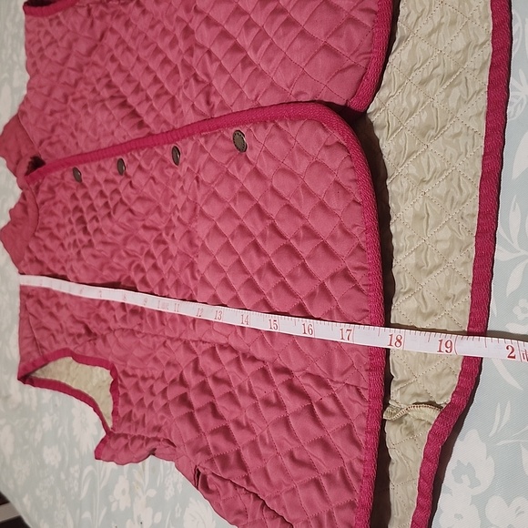 Barbour Fulbourn lightweight short gilet quilted vest womens size 10 - Picture 10 of 10